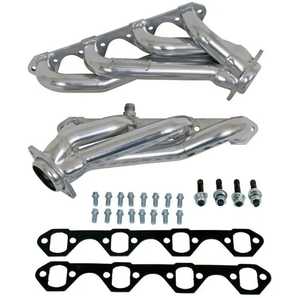 Ford Mustang GT 5.0 1-5/8 Shorty Exhaust Headers Polished Silver Ceramic 94-95 product image