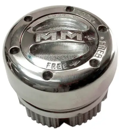 Mile Marker 19 Spline Premimun Manual Hub Internal Bolts Stainless Steel Mile Marker