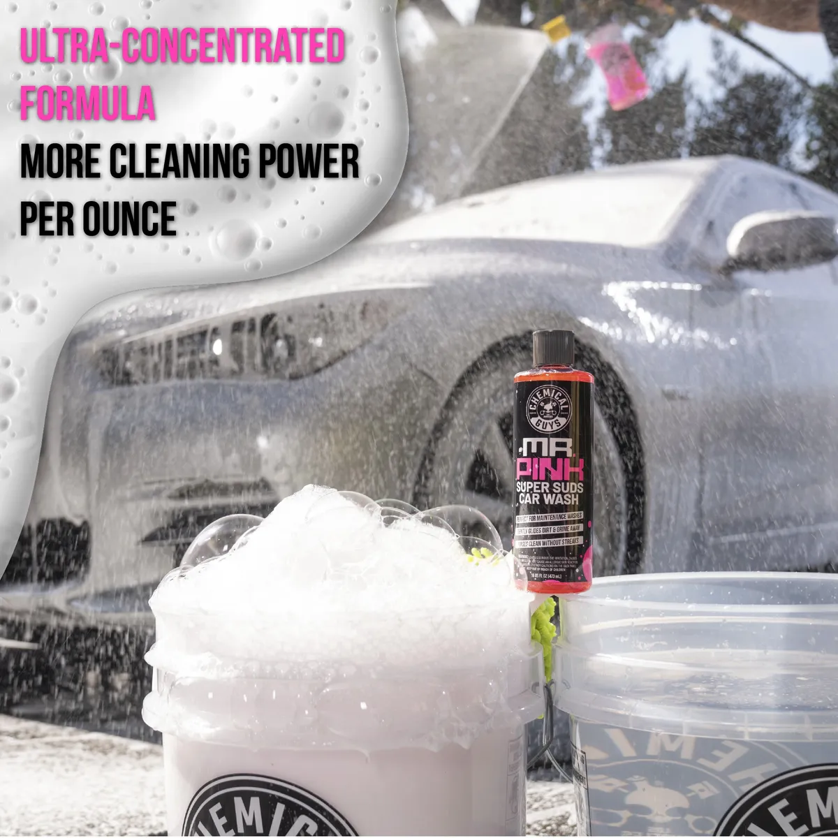 Mr. Pink Super Suds Shampoo (64 Oz) product image