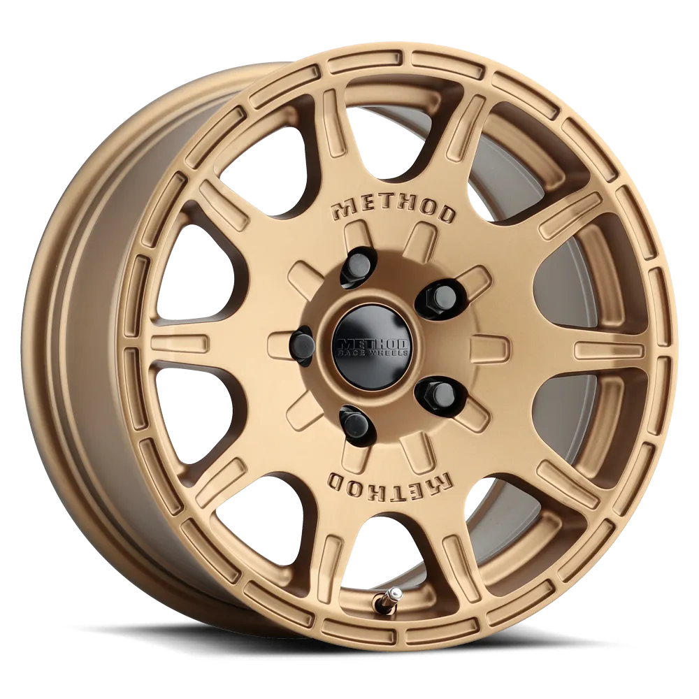 Aluminum Wheels 15x7 Rally VT-Spec MR502 Bolt Pattern 5 On 100 Offset 15 Lip Size 0 Method Bronze BRZ Method product image