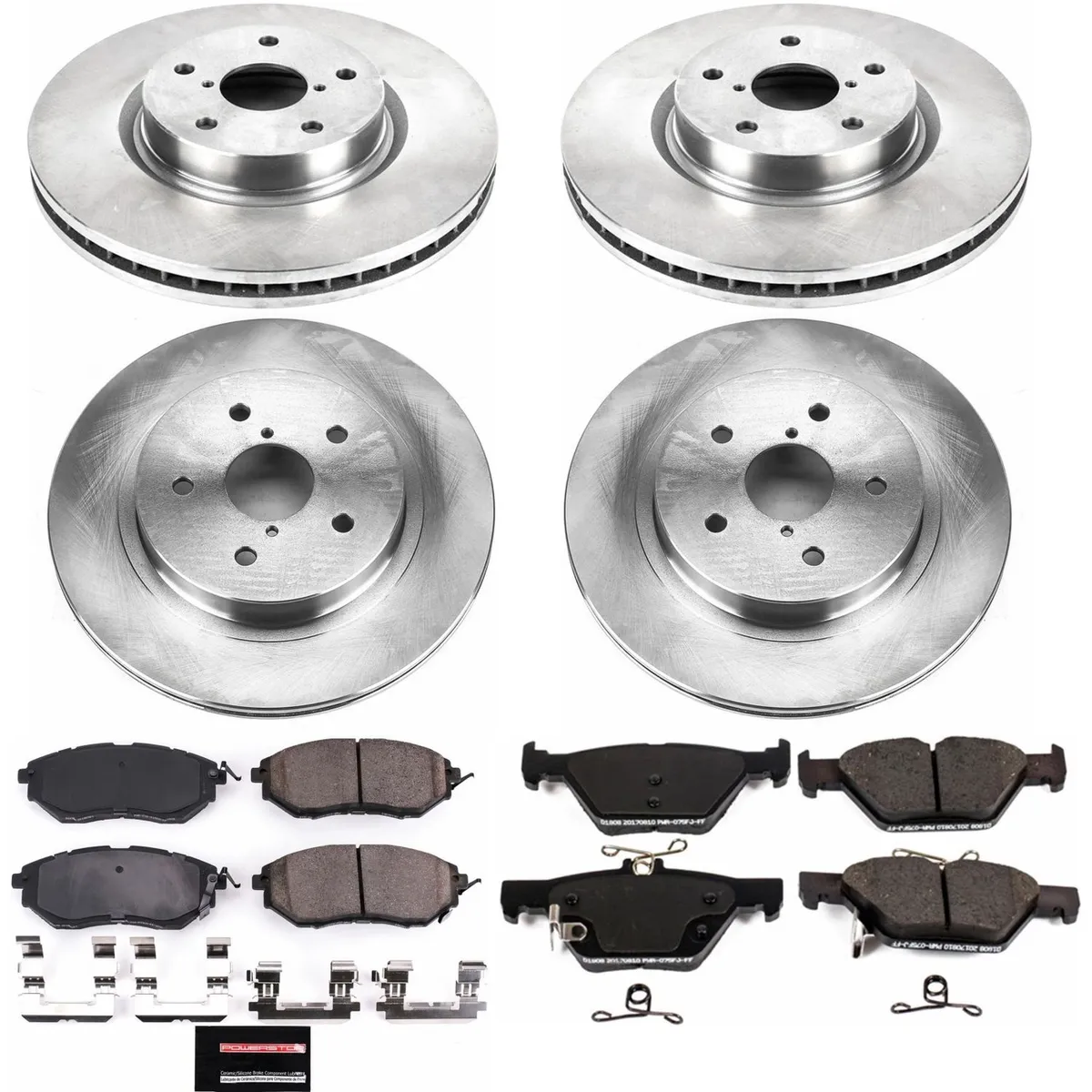 Autospecialty Brake Kit fr 2015-2018 Subaru Legacy 2015-2018 Subaru Outback 2016-2018 Subaru Wrx product image