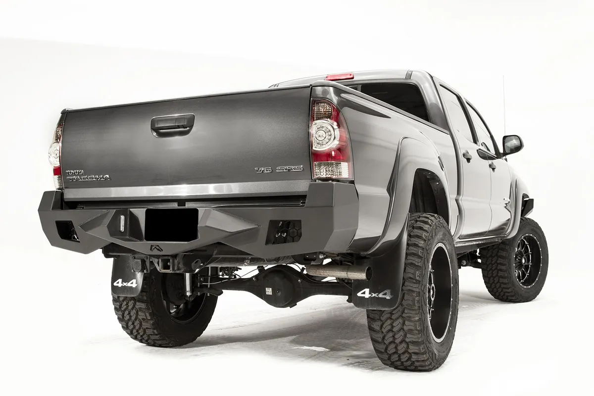 Vengeance Rear Bumper; 2 Stage Black Powder Coated; product image