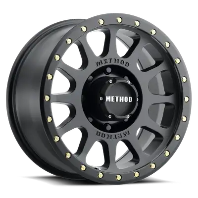 Method Race Wheels Aluminum Wheels 17x8.5 NV MR305 Bolt Pattern 6 On 135 Offset 25 Lip Size 1.18 Matte Black MB Method