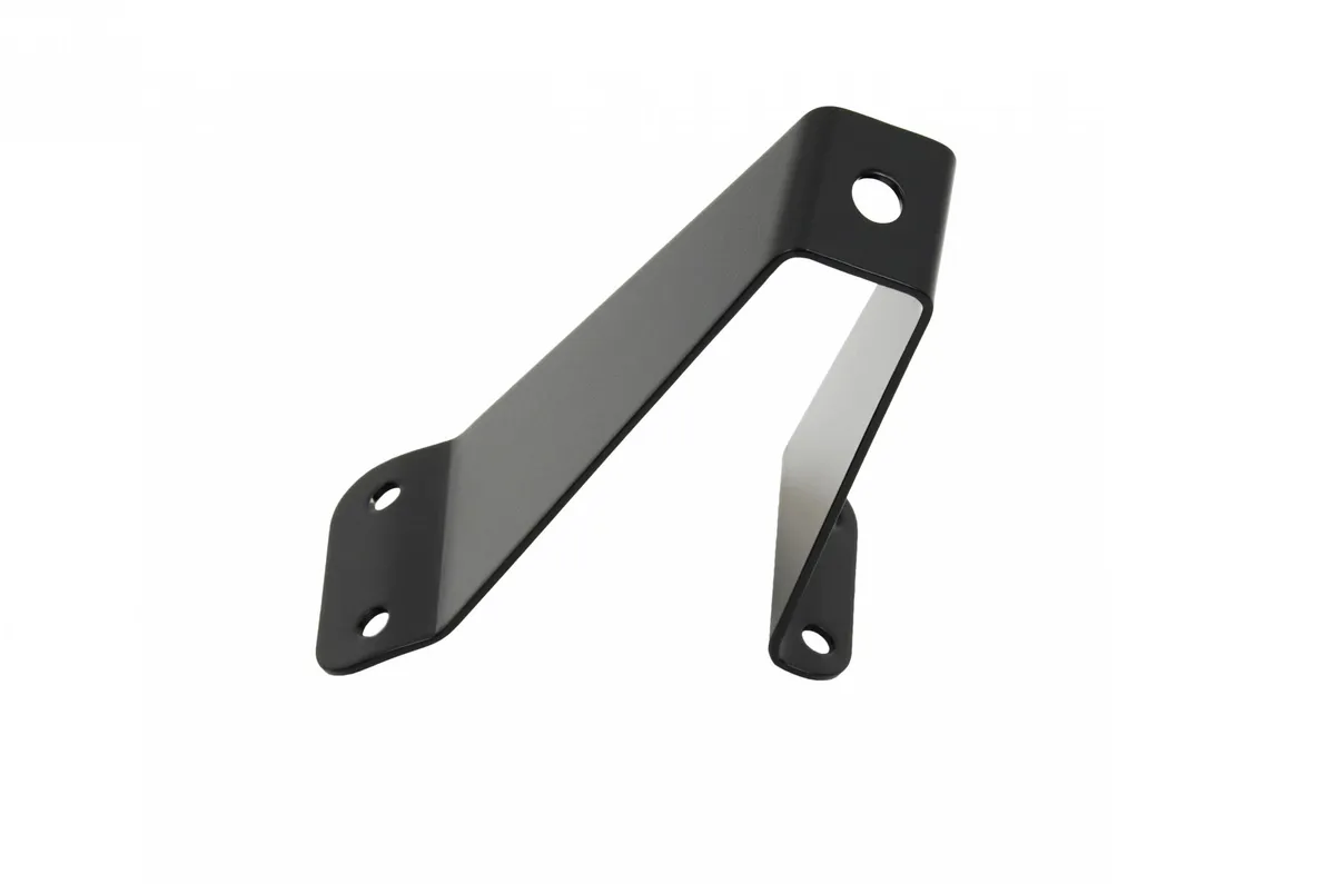 Jeep CJ/YJ Tailgate Tire Stop 76-95 CJ and Wrangler YJ Powdercoat Black Kentrol product image