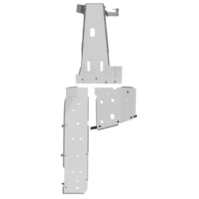 Asfir 4x4 Jeep Wrangler JK Skid Plate Kit (3 Pcs) | 3.6L | LWB