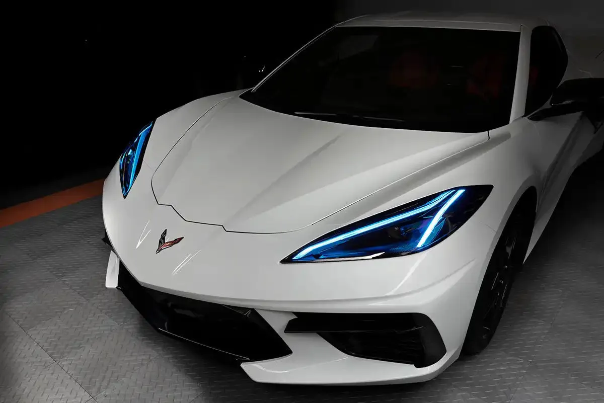 1442-335 - 2020-2021 Chevrolet c8 Corvette Oracle Colorshift Rgb+a LED Headlight DRL Upgrade product image