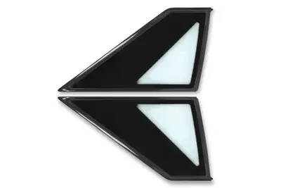 Drake Muscle Drake Muscle Cars 87-93 hb Quarter Windows Pair
