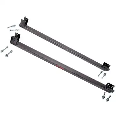 BBK Performance 1979-1993 Mustang Full Length Subframe Connector Kit Standard Black