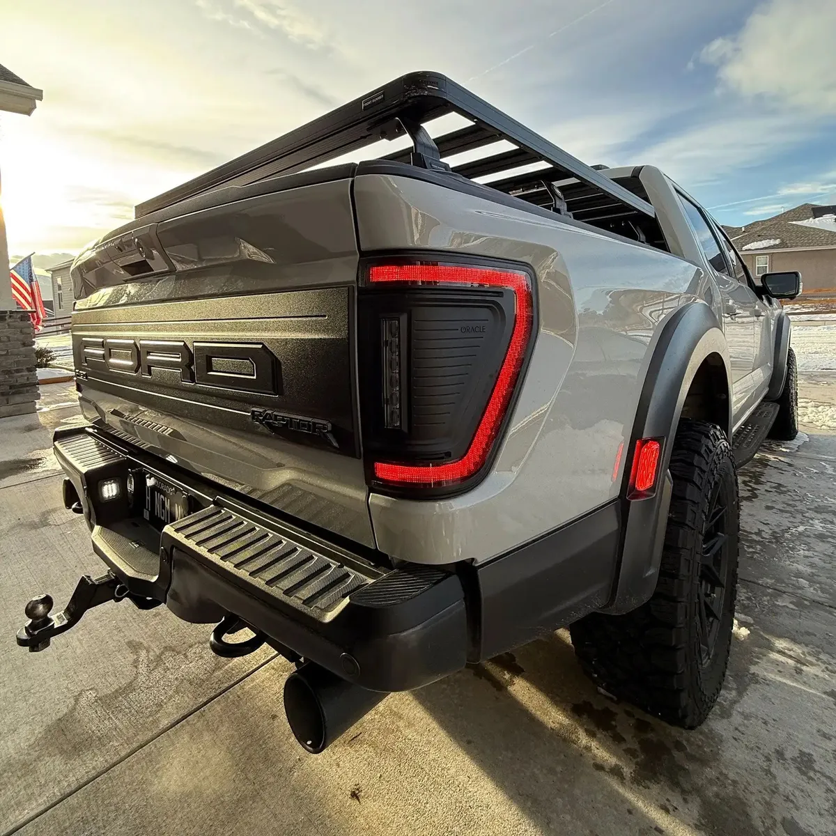 ORACLE Lighting Flush Style LED Tail Lights for 2021-2024 Ford F-150 product image