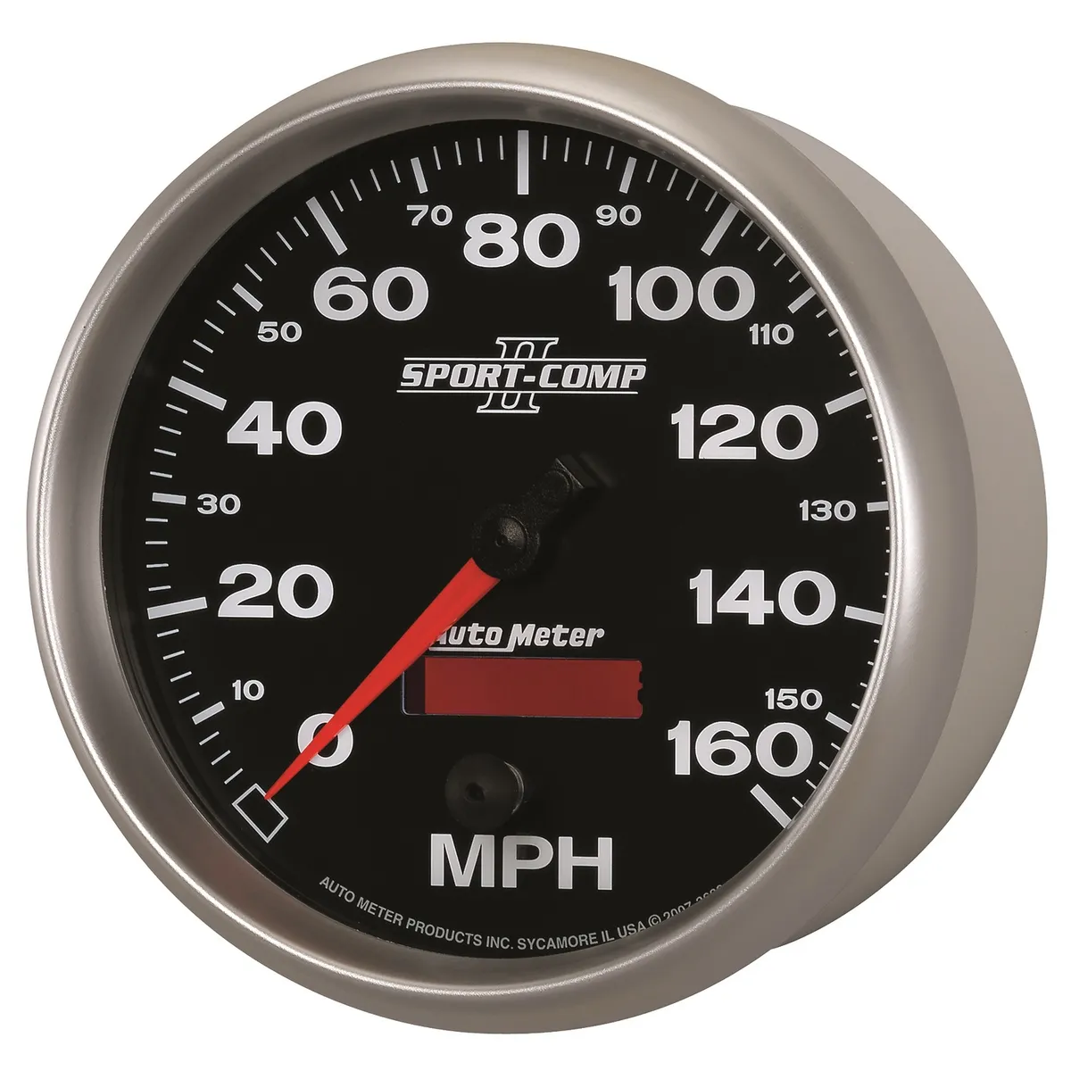 Gauge, Speedometer, 5", 160mph, Elec. Programmable, Sport-Comp II product image