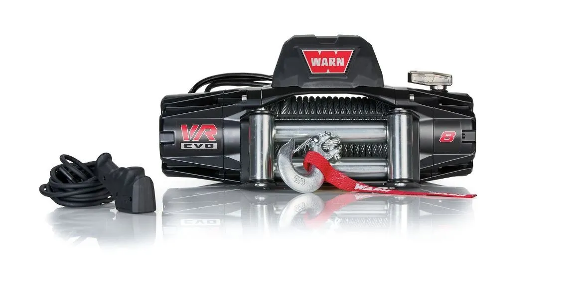 Warn VR EVO 8 Winch - 8000 lb Electric Winch with Steel Cable product image