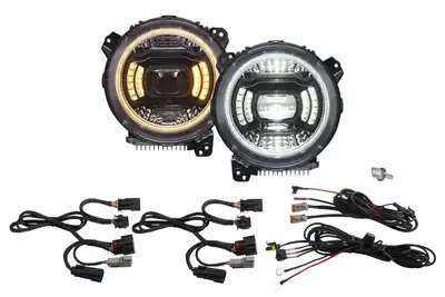 Diode Dynamics Diode Dynamics Elite Max LED Headlamps for 2018+ Jeep JL Wrangler and 2020+ Jeep Gladiator