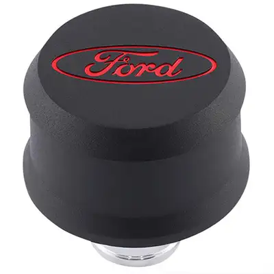 Ford Performance Parts Ford Performance - Ford Slant Edge Breather-Black/Red - 302-440