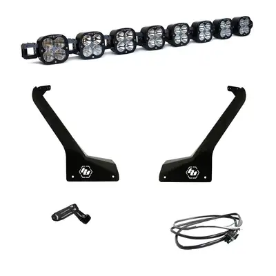Baja Designs Jeep JL/JT Roof Bar LED Light Kit 8 XL Linkable w/Upfitter Baja Designs
