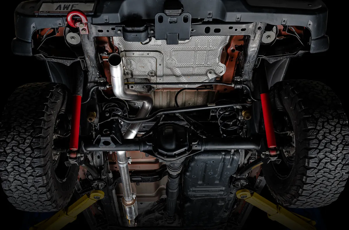 AWE Exhaust Suite for the 2.0T Jeep JL/JLU Wrangler product image