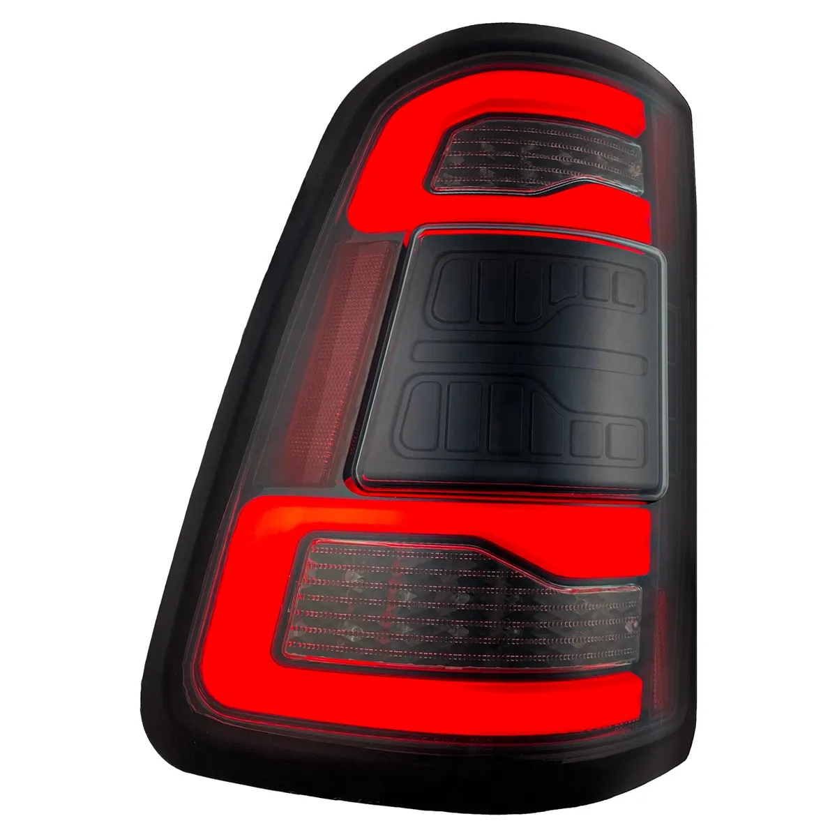 Dodge 19-20 RAM 1500 And 20-21 RAM 25003500 Oled Tail Lights Replaces Factory OEM LED Tail Lights - Smoked Lens product image