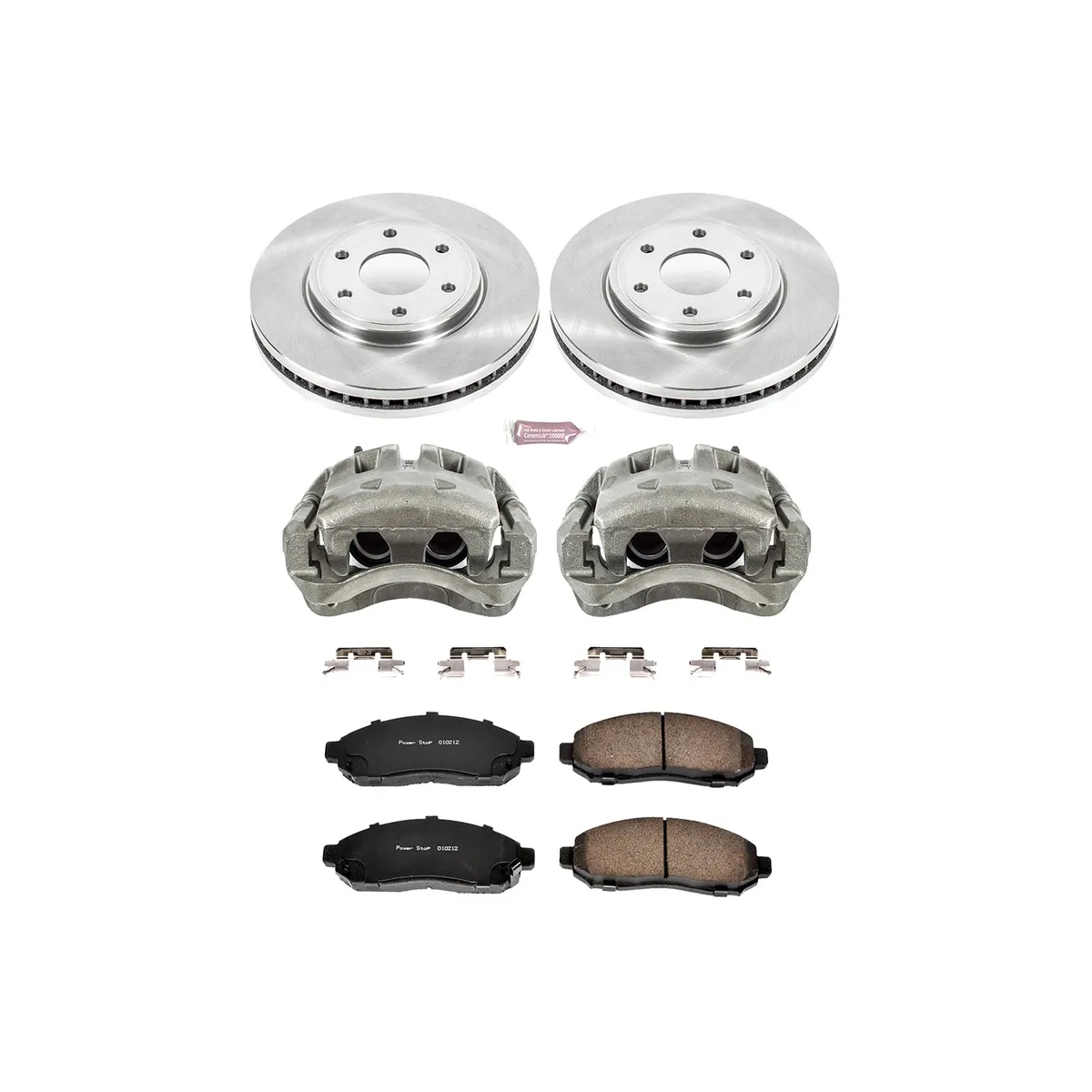 Z17 Direct Replacement Kit: Rotors; Ceramic Pads; Calipers product image
