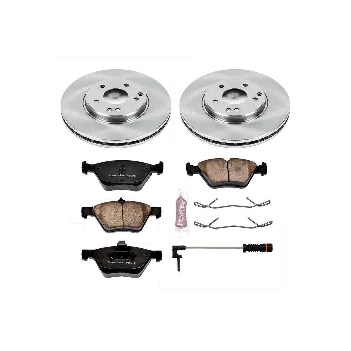 Autospecialty Brake Kit Front 1998-2002 mb Clk320 1999-2003 mb Clk430 1998-1999 mb E300 1996-2002 mb product image