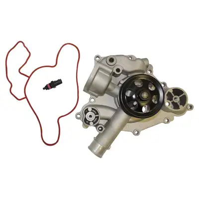 Crown Automotive Jeep Replacement Water Pump 2011-2015 WK Grand Cherokee w/ 5.7L Engine; 2012-2012 WK Grand Cherokee w/ 6.4L Engine w/o Engine Oil Cooler; 2011-2014 LX 300 w/ 5.7L Engine; 2012-2014 LX 300 w/ 6.4L Engine; 2011-2014 LD Charger w/ 5.7L Engine; 2012-2014 LD Charger w/ 6.