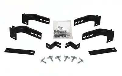 Go Rhino Go Rhino 6842395 - OE Xtreme Side Steps - Mounting Brackets Only -Textured Black