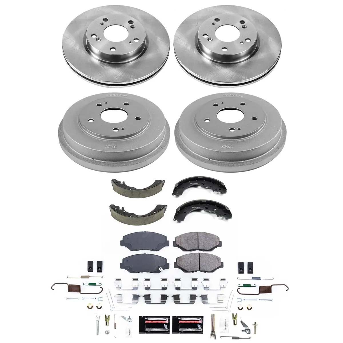 Track Day Kit-Stage 1 Kit For Track Day Enthusiasts: Rotors And Pads-For Use W/Street Tires product image