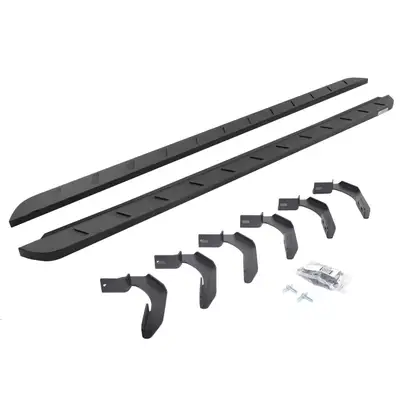 Go Rhino Go Rhino 63415087SPC - RB10 Slim Line Running Boards With Mounting Brackets - Textured Black