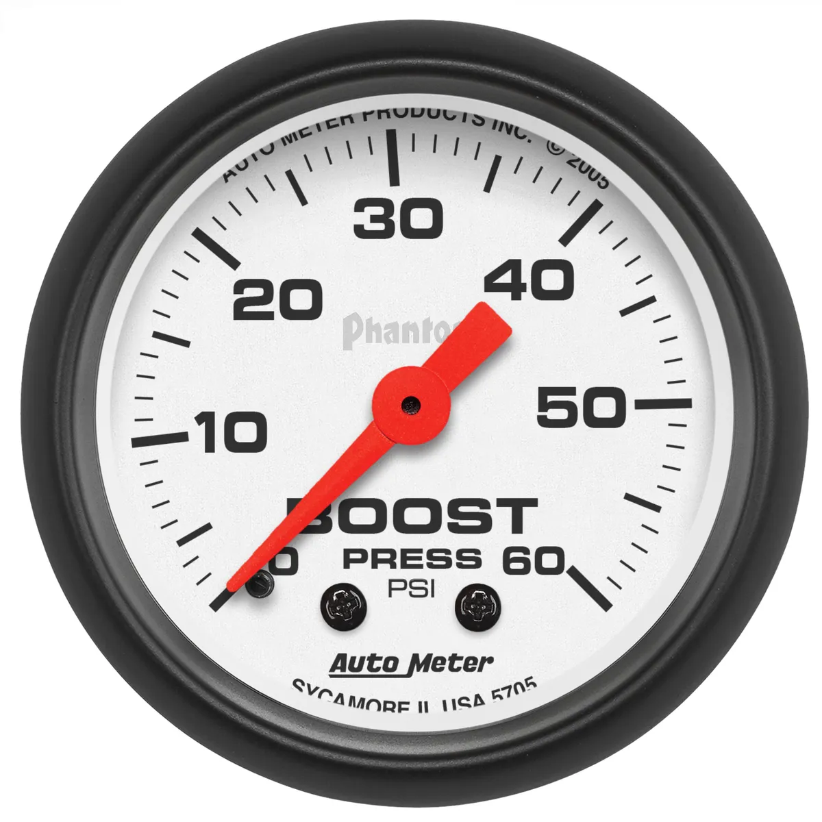 Gauge, Boost, 2 1/16", 60psi, Mechanical, Phantom product image