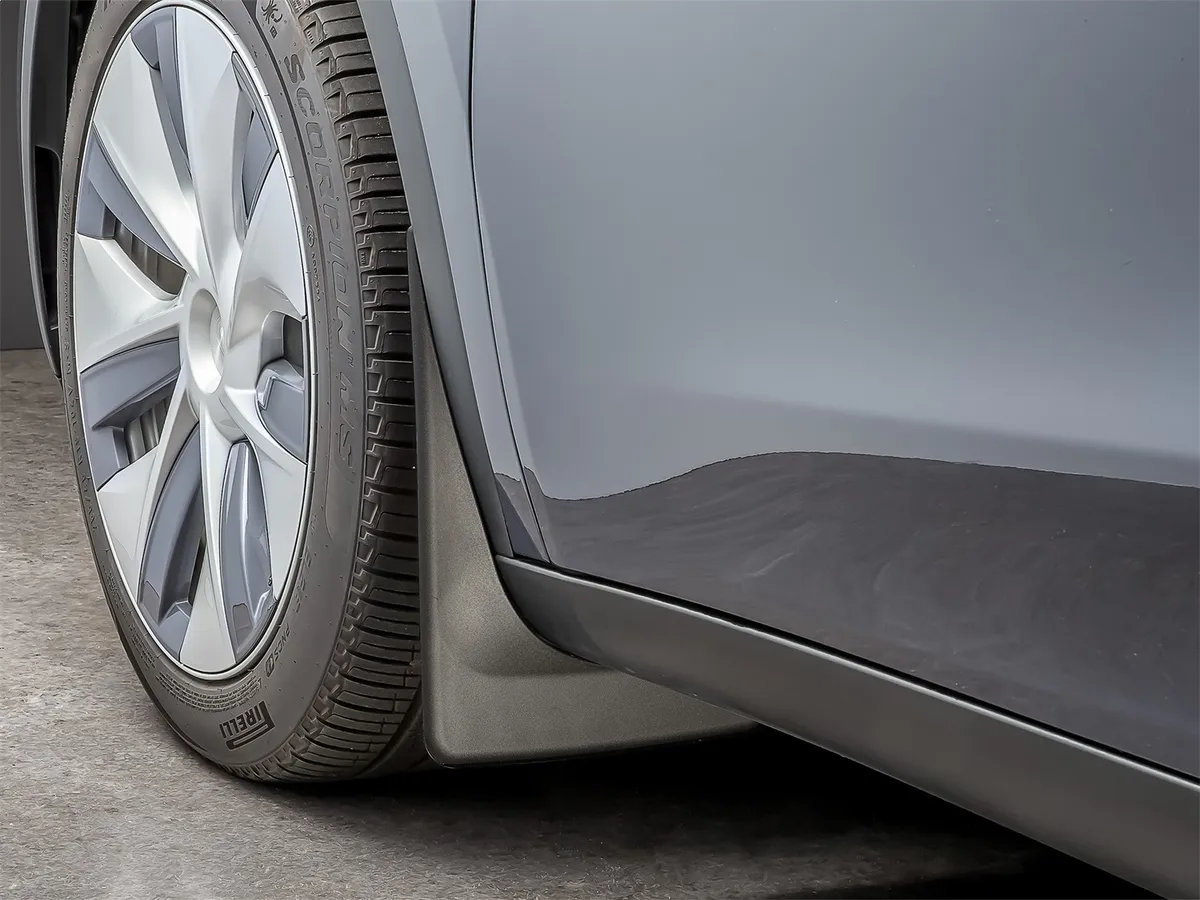2020 - 2024 Tesla Model Y Black No Drill MudFlaps product image