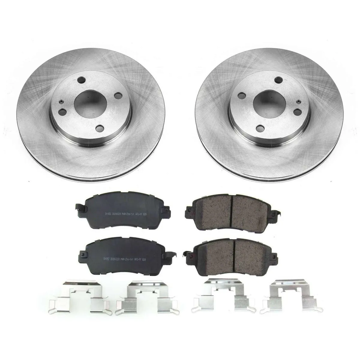 Z17 Direct Replacement Kit: Rotors; Ceramic Pads W/Hardware product image