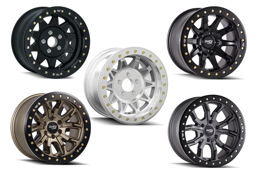 DIRTY LIFE Dirty Life Street Wheel Package - JT/JL/JK