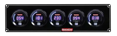 Quickcar Racing Digital 4-1 Gauge Panel OP/WT/OT/FP100