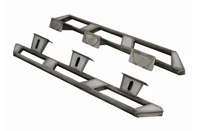 Motobilt Motobilt Frame Mounted Rocker Guards - Bare - JL 4Dr