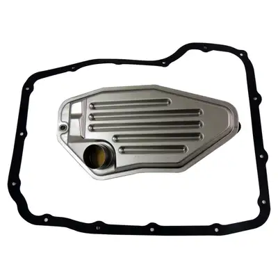 Crown Automotive Jeep Replacement 2006-2009 Commander XK w/ 2 Wheel Drive & w/ 545RFE Transmission; Kit includes Filter Pan Gasket and Sump Seal. 2000-2004 Grand Cherokee WJ w/ 2 Wheel Drive & w/ 545RFE Transmission; Kit includes Filter Pan Gasket and Sump Seal. 2005-2009 Grand Cheroke