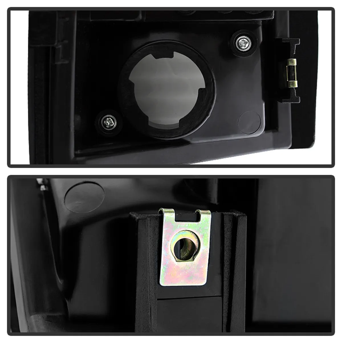 XTune LED Tail Lights; w/3rd LED Brake Light; Smoke; product image