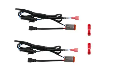 Diode Dynamics Diode Dynamics Deutsch DT Adapter Wires W/ Backlight Tap (Pair)