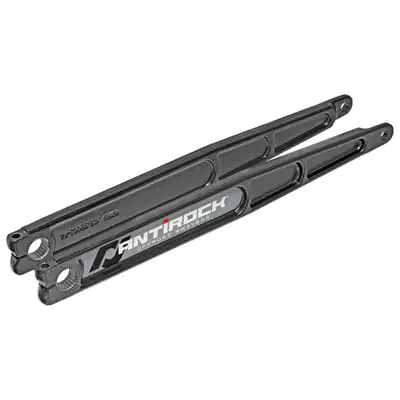 Rock Jock Antirock® Sway Bar Arms; Forged Chromoly Sway Bar Arms; 21 in. Long x 28 Spline; Incl. Stickers; Pair;