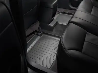 Weathertech FloorLiner™ DigitalFit®; Black; Rear; 2 Pieces;