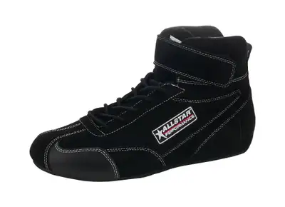 Allstar Performance Driving Shoes Black SFI3.3/5 Pro Series 8.5