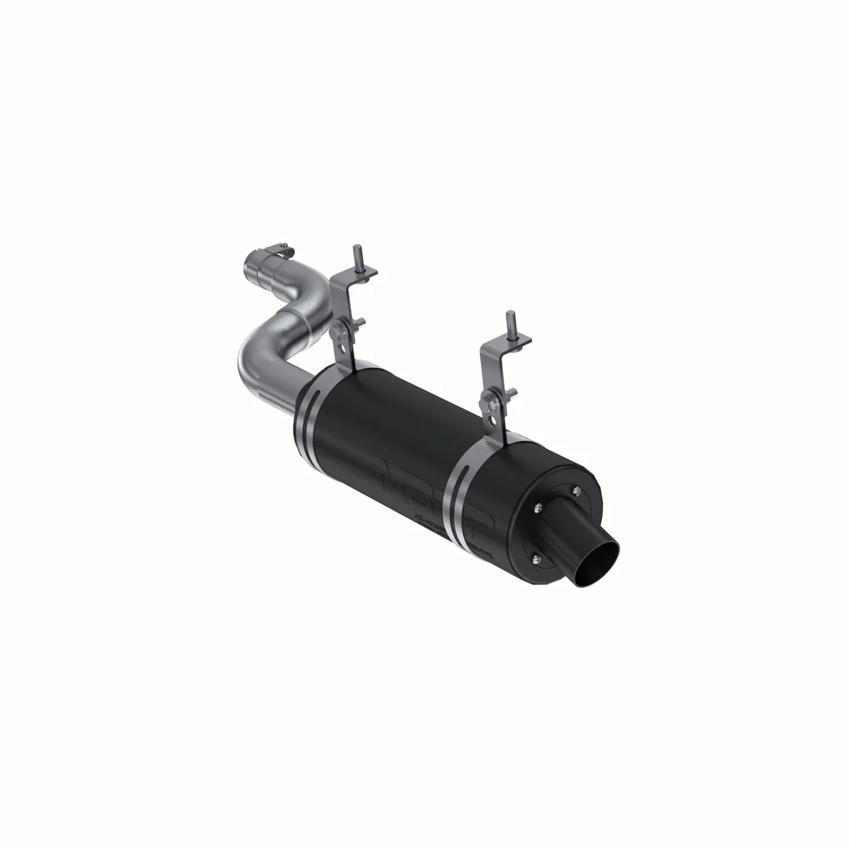 MBRP Exhaust ATV Exhaust System With Sport Muffler; Slip-On System; 1.75 in. Inlet; 4.25 in. Diameter Body;