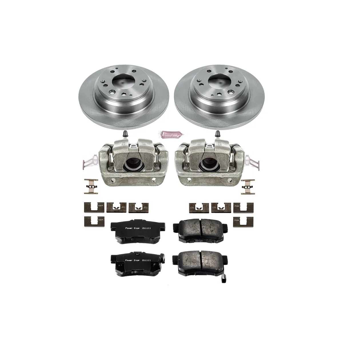 Z17 Direct Replacement Kit: Rotors; Ceramic Pads; Calipers product image