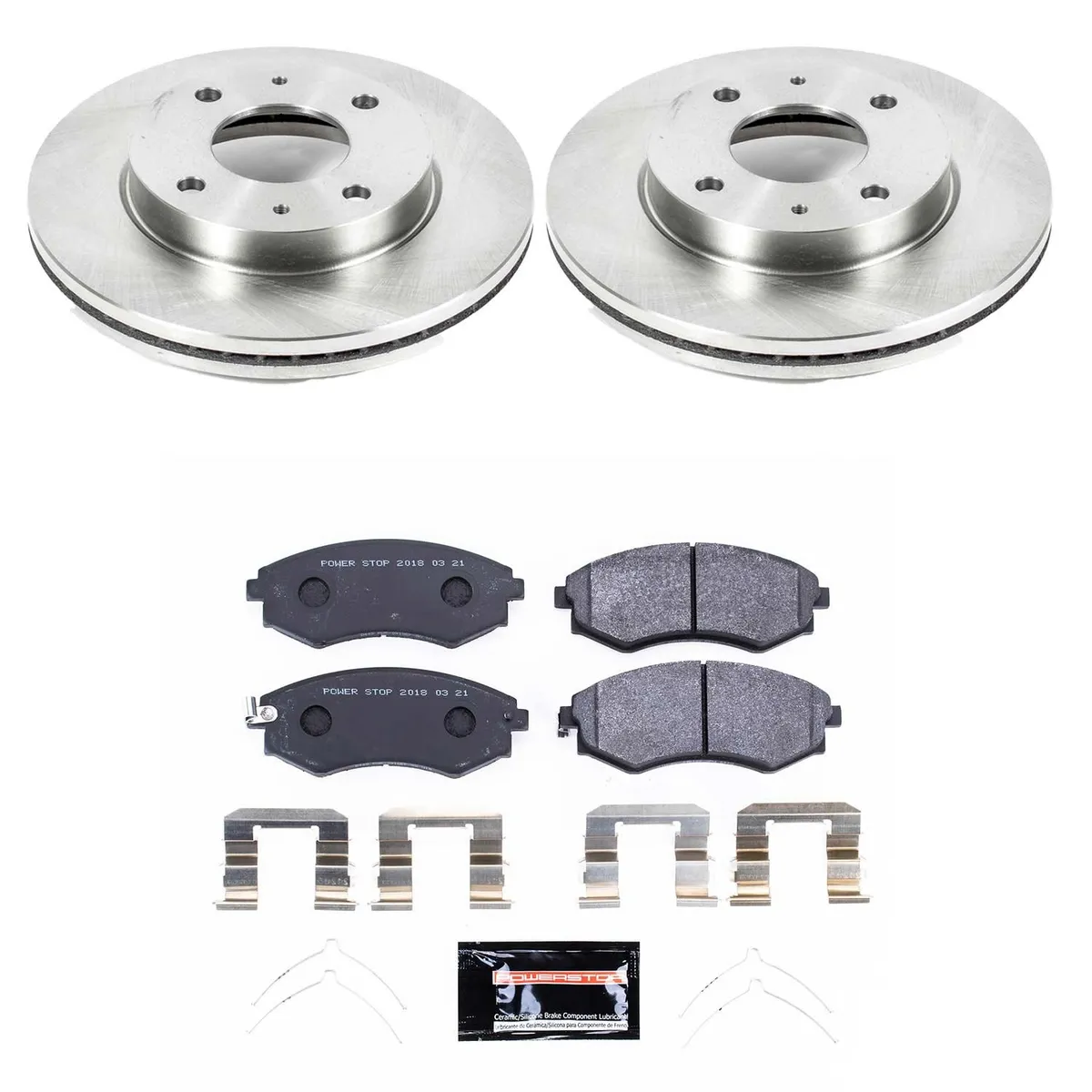 Track Day Spec Kit-Stage 2 Kit For Spec Racing Series/Advanced Track Day Enthusiasts: Rotors And Pads-For Use W/Race Tires product image