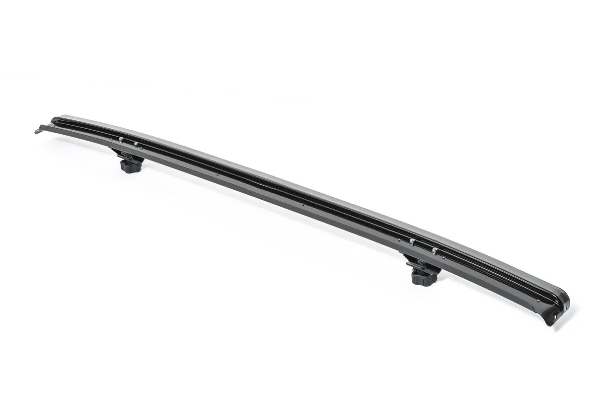 Jeep JK No Drill Windshield Header For 07-18 Wrangler JK Black MasterTop product image