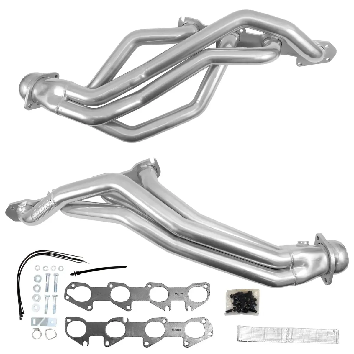 BBK Performance Dodge Ram 1500 5.7L Hemi 1-3/4” Long Tube Exhaust Headers - Polished Silver Ceramic 09-25