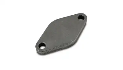 Vibrant Performance External Wastegate Flange; 71.1MM BHCC; 8.95MM BHID; 0.375 in. Thickness; For Tial 35-38mm; Mild Steel; Block Off;