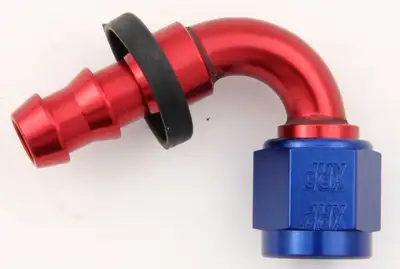 XRP #8 120 Deg Push-On Hose End
