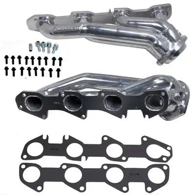 BBK Performance 2009-2023 Dodge 5.7l Challenger Charger Hemi Cars 1-34 Shorty Headers Polished Silver Ceramic