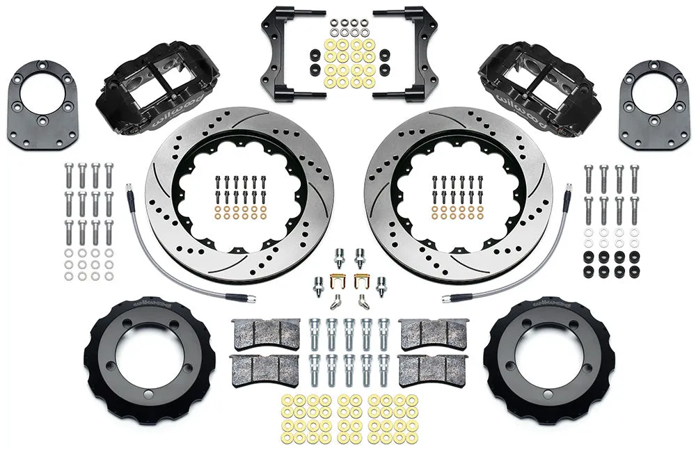 1966 - 1975 Ford Forged Narrow Superlite 6R Big Brake Front Brake Kit (Hat) - 140-13329 product image