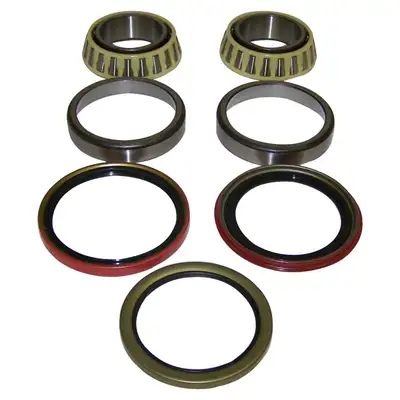 Crown Automotive Jeep Replacement Crown Automotive Jeep Replacement 53000238K Front Wheel Bearing Kit for Select 84-89 Jeep YJ, XJ, MJ, Left or Right