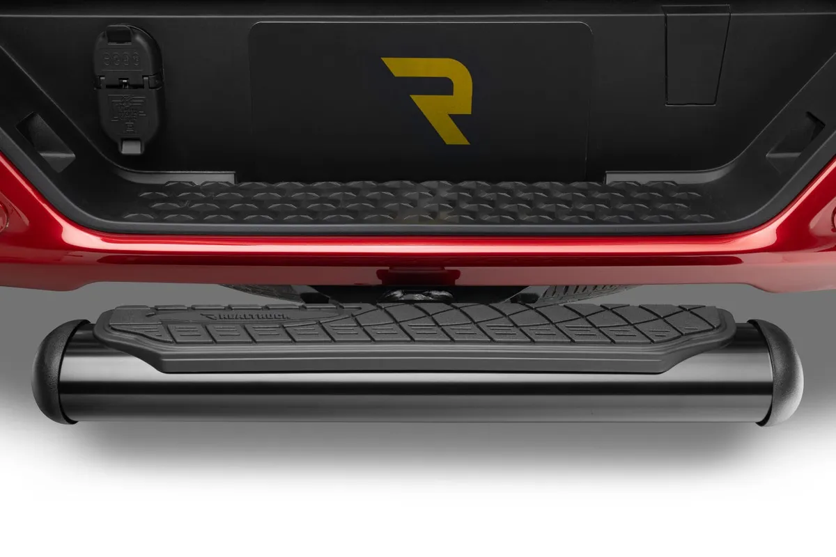 4in Rhino! Oval Hitchstep 2in Receivers Side & Hitch Steps Black product image