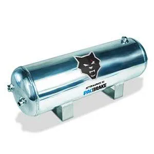 Pacbrake 2 12 Gallon Aluminum Basic Air Tank Kit Tank and Hardware Only Pacbrake